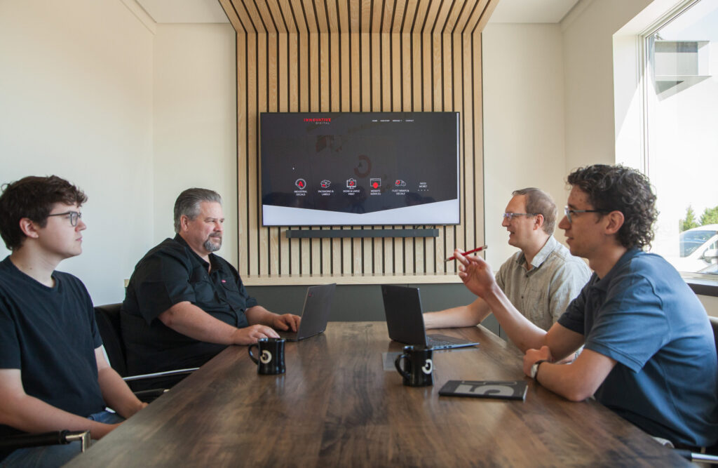 Legge Organics Customer Service Team for Fleet Wraps in Cambridge